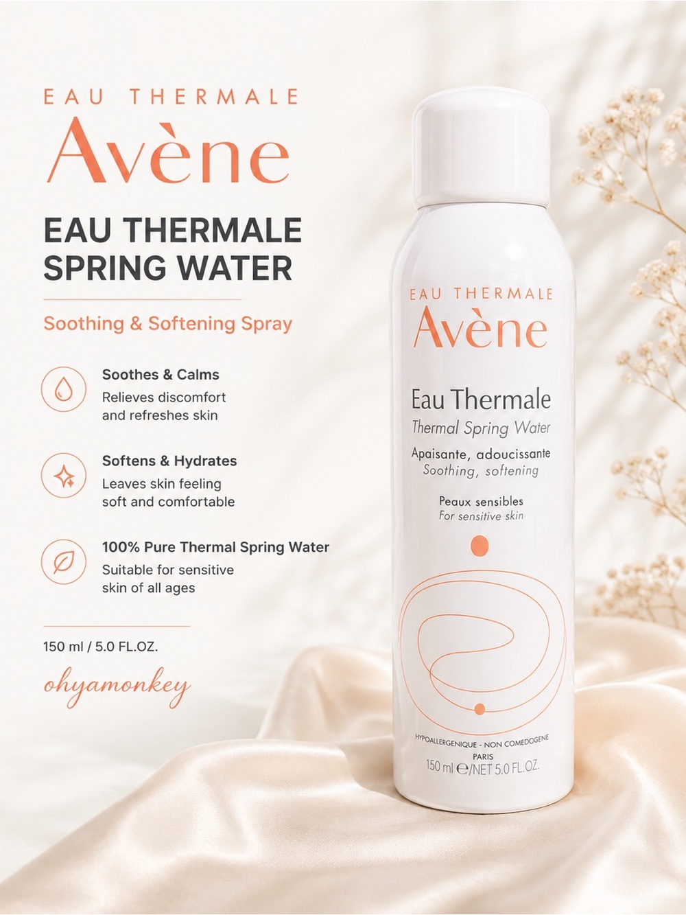 Avene Eau Thermale Thermal Spring WaterSpray